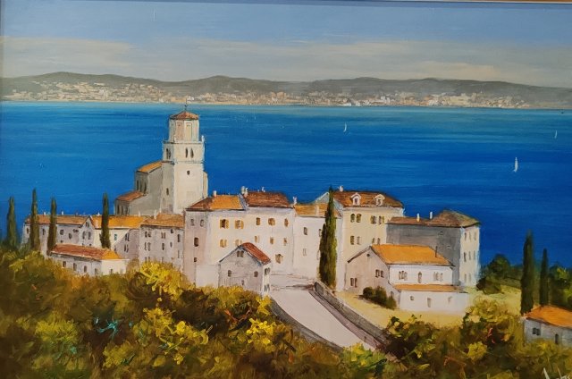 Lantos György Adria 50x70cm olaj 168000ft